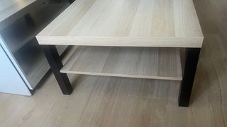 Mesa de centro IKEA LACK Roble/Negro