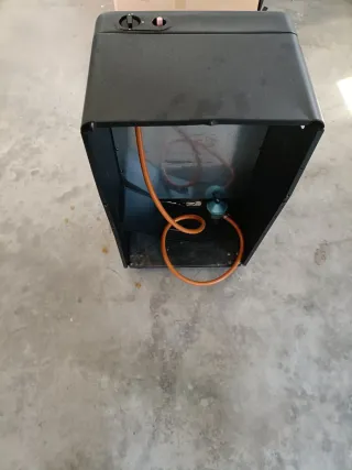 Estufa de Gas Negra