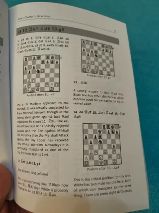 Libro Ajedrez The Modernized Marshall Attack.