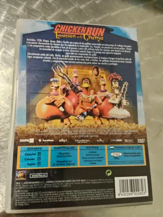 DVD Evasión En La Granja Chicken Run