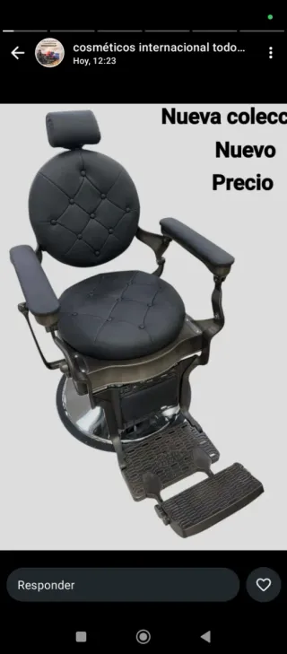 Silla de barbero