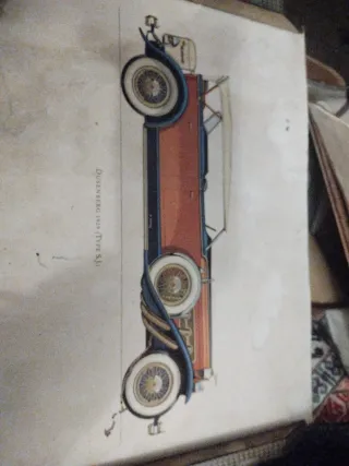 Lámina  coche 1906
