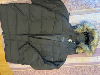 Chaqueta de nieve negra