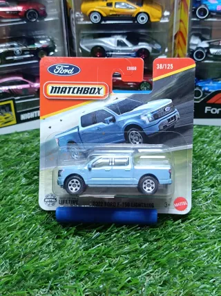 Matchbox 2022 Ford F-150 Lightning Azul