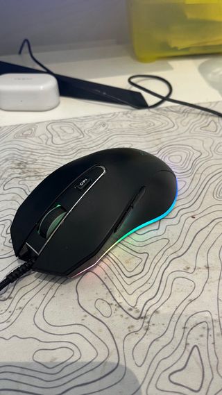 Ratón Gaming Negro con RGB