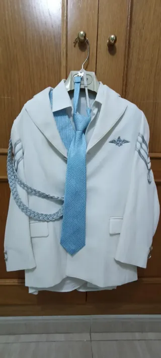 Traje Altamirano primera comunión niño azul