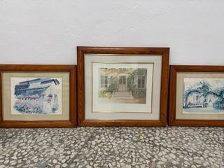 Set de 3 cuadros decorativos