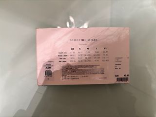 Pack di Tangas Tommy Hilfiger Nero Taglia XS