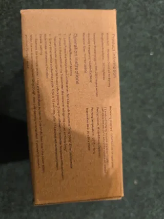 Timbre Inalámbrico Control Remoto