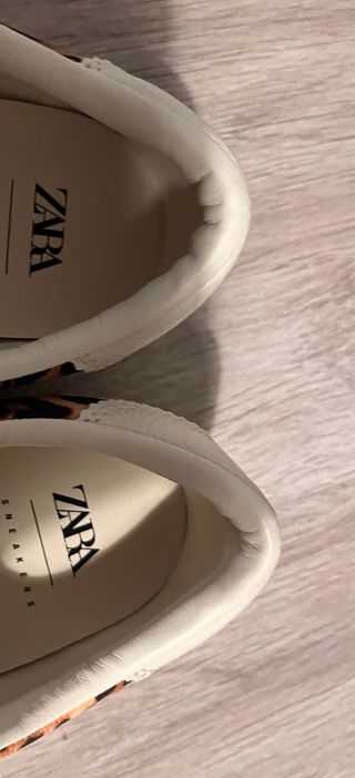 Zara Zapatillas Animal Print Talla 40