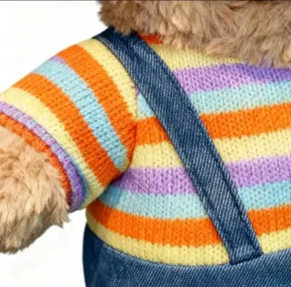 Oso de peluche Vintage porta-pañuelos  (NUEVO!)