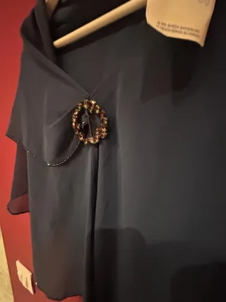 Conjunto Vestido y Capa Corte Inglés Talla L