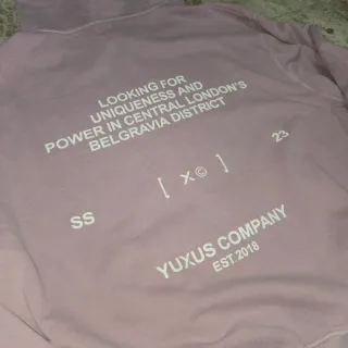 Sudadera Yuxus rosa talla única