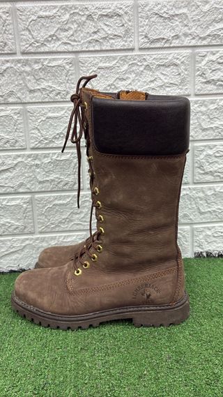 Stivali Lumberjack Marrone Donna