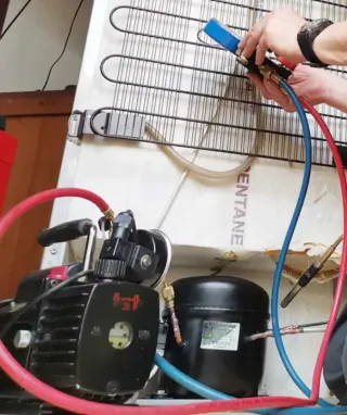 Carga de gas neveras y congeladores