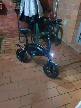 Bicicleta Eléctrica Moovway Negra