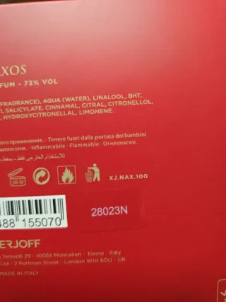 Perfume Xerjoff Naxos 100ml