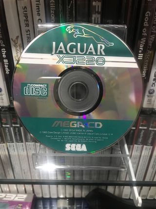 Jaguar XJ220 Mega CD Sega