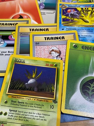 50 cartas pokémon 1995-2000 (WOTC) inglés