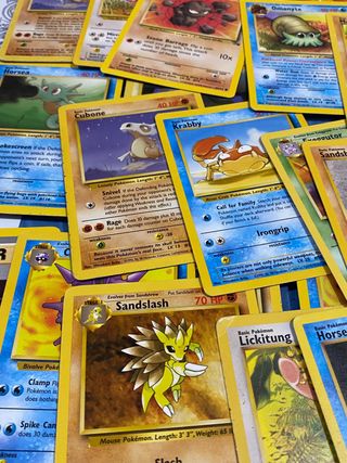 50 cartas pokémon 1995-2000 (WOTC) inglés