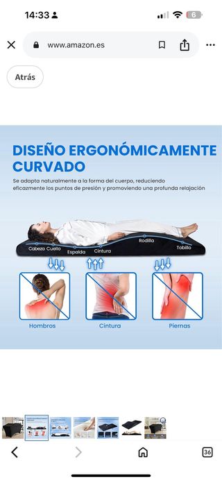 Colchoneta para camillas para extensiones de p