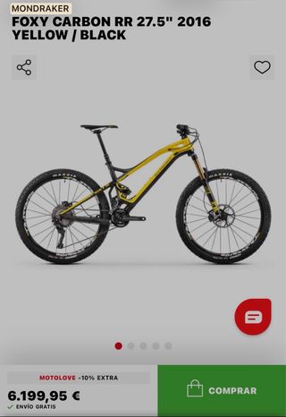 Bicicleta Mondraker Foxy RR
