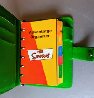 Agenda Bart Simpson vintage