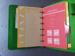 Agenda Bart Simpson vintage