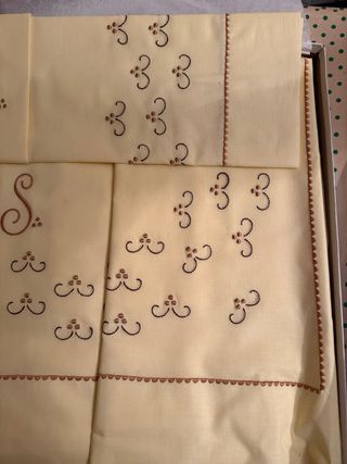 2 Sábanas y almohada cama 90cm