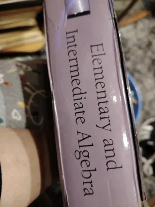 Libro antiguo de Algebra