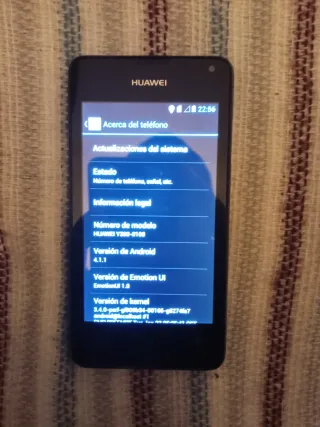 Smartphone Huawei Nero