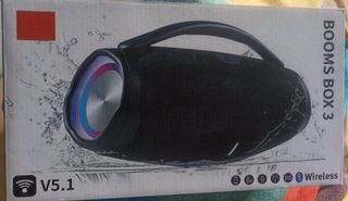 Altavoz Booms Box 3 Negro