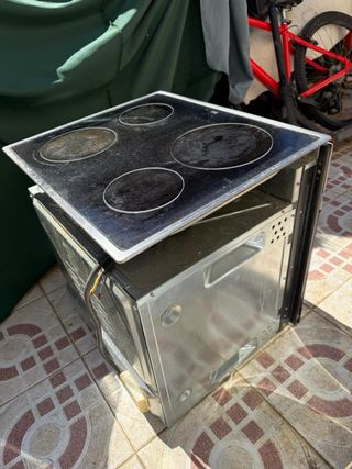 Horno eléctrico de vitrocerámica