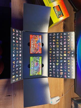 Pokémon Rojo Fuego y Verde Hoja edición limitada