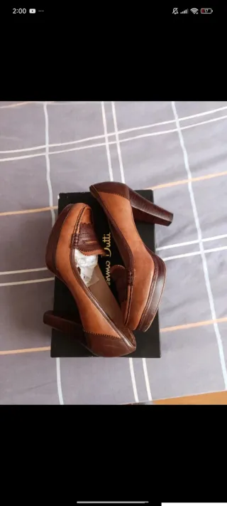 Zapatos Massimo Dutti Mujer Marrones