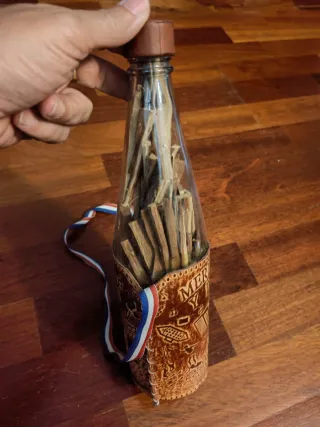 Botella Mamajuana Artesanal