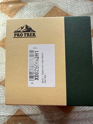 Reloj Casio Pro Trek Verde Solar Triple Sensor