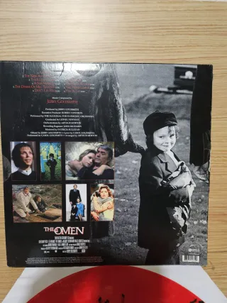 Vinilo The Omen Jerry Goldsmith Banda Sonora