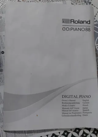 CAMBIO por ps5 o similar Piano Roland GO:PIANO 88