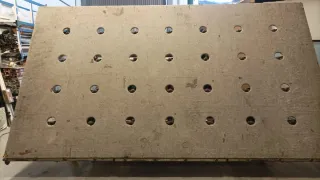 MESA CRISTALERO BASCULANTE