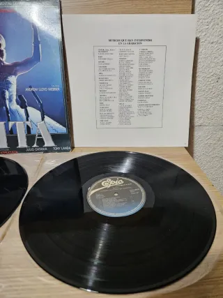 Vinilo Evita - Reparto Original Madrid