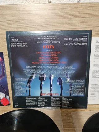 Vinilo Evita - Reparto Original Madrid