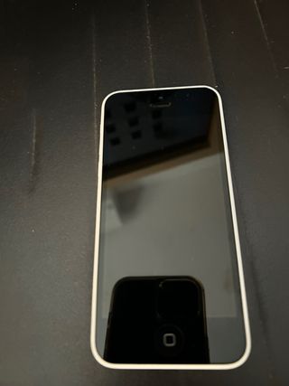 iPhone 5C Blanco y Gris. Para revisar
