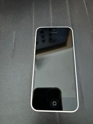 iPhone 5C Blanco y Gris. Para revisar