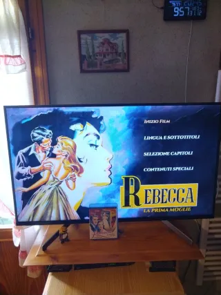 Rebecca Blu-ray Doppiaggio Originale Hitchcock