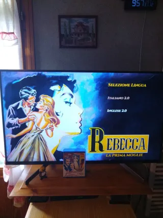 Rebecca Blu-ray Doppiaggio Originale Hitchcock
