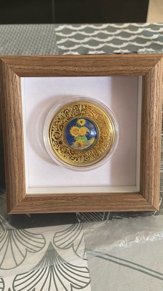 Moneda Van Gogh Girasoles