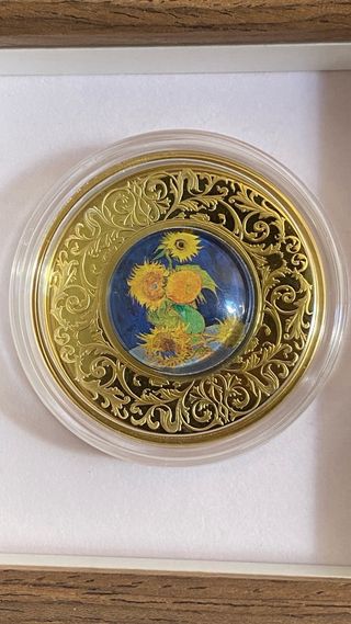 Moneda Van Gogh Girasoles