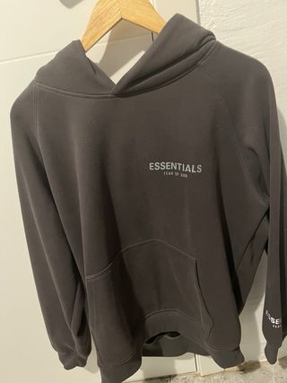 Sudadera ESSENTIALS marrón
