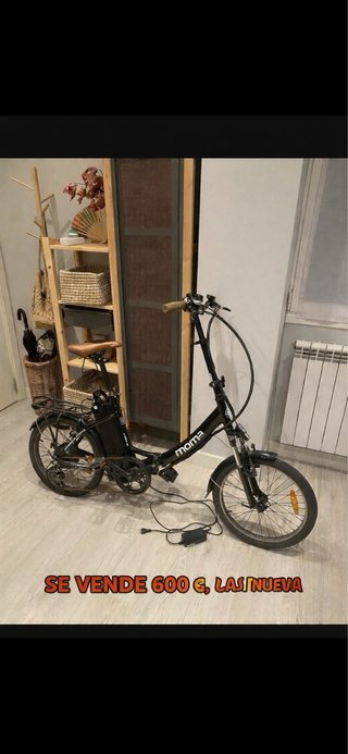 Bicicleta Eléctrica 600 ebike 20 plegable